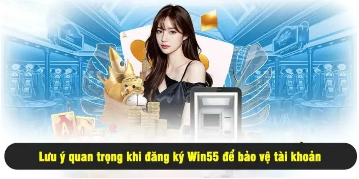 Lưu ý quan trọng khi đăng ký Win55 để bảo vệ tài khoản